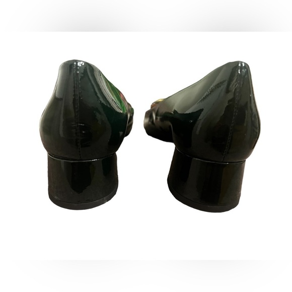 Authentic Lottusse 1.5” Green Heels Size 8 - Picture 3 of 6